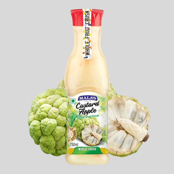 Custard Apple Whole Crush 750ml Pet Bottle