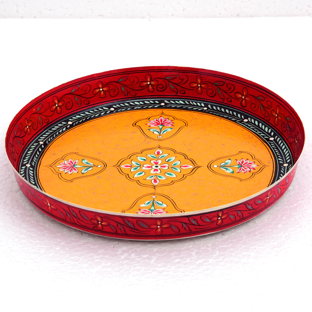 Round Tray plate- Puja Thali