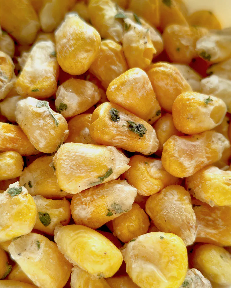 Moon Freeze Dried Crispy Corn  Sour Cream & Onion | ( Pack Of 3 ) 20 gms each