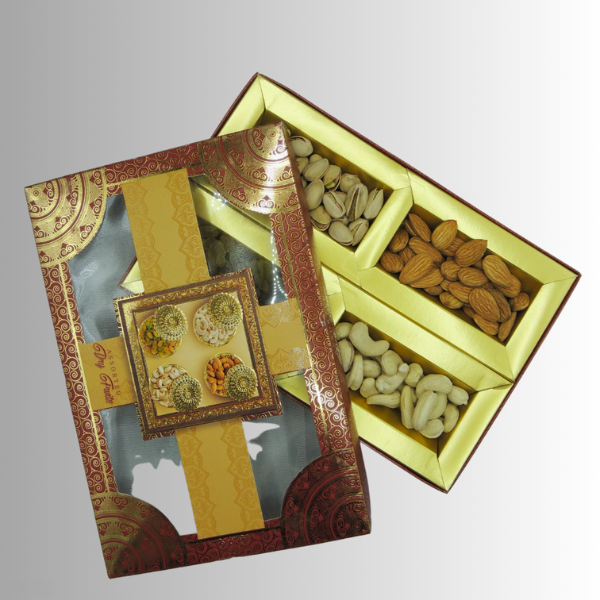 Diwali hamper hub Mini Dryfruit Box