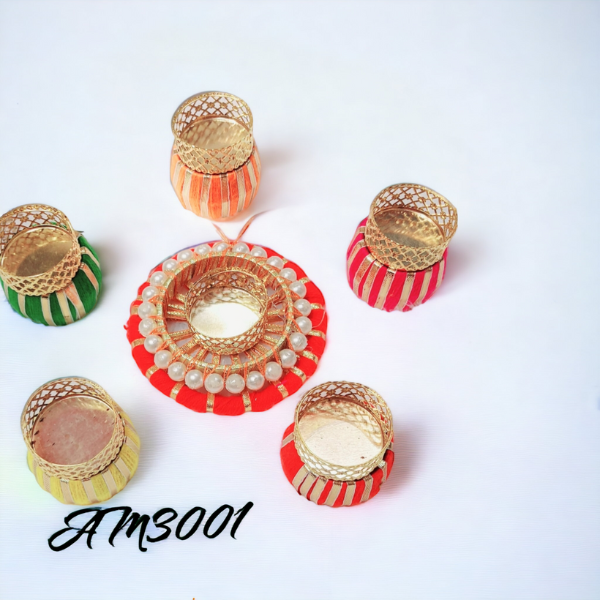 Diya Rangoli Set of 6