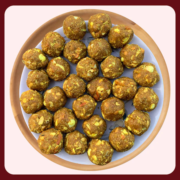 Maa kaa Achar Home Made Dry Fruit Methi Ladoo  - 400 Gms