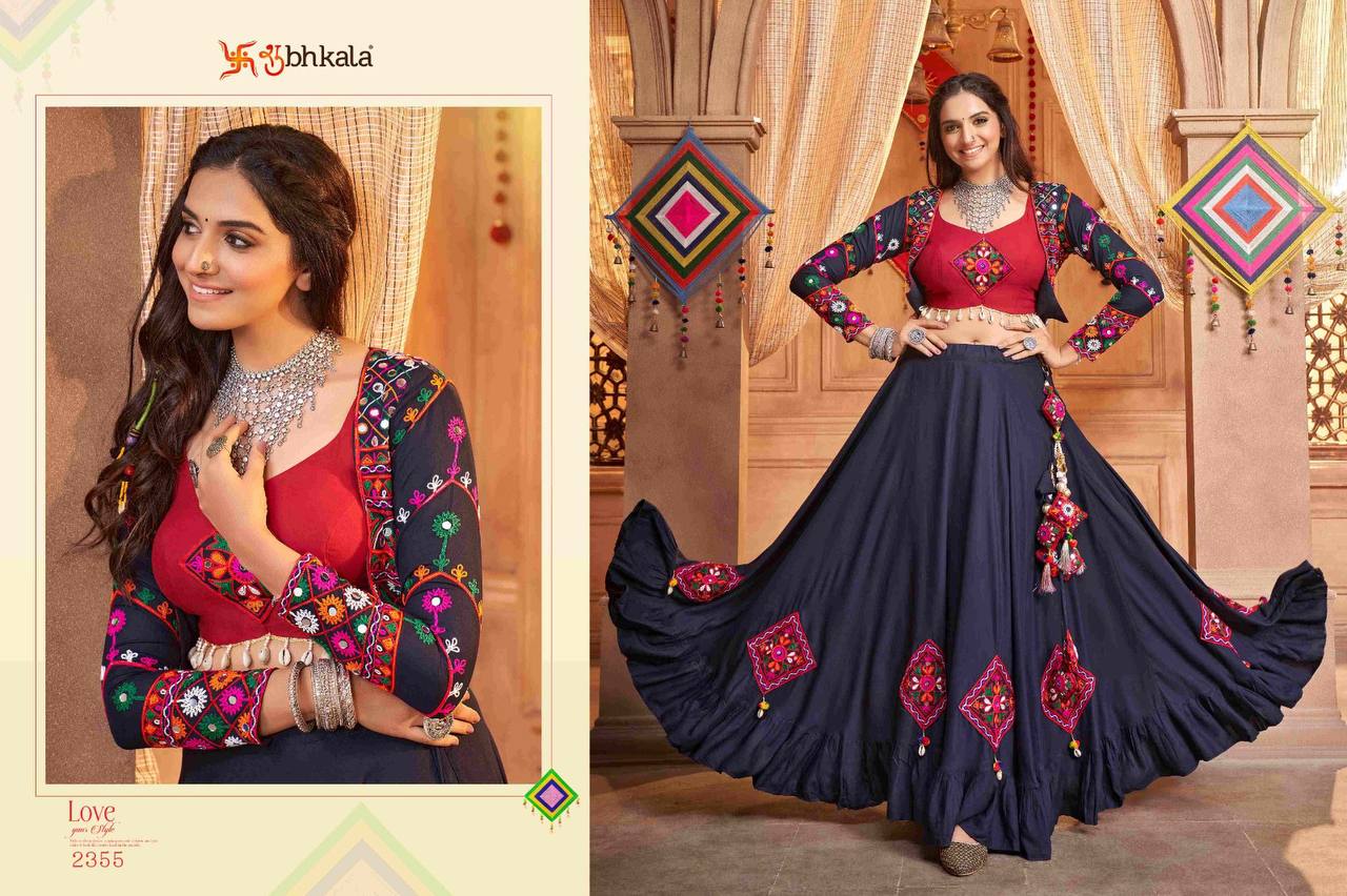 Exclusive Festival Wear Koti Style Navratri Collection Chaniya Choli Collection