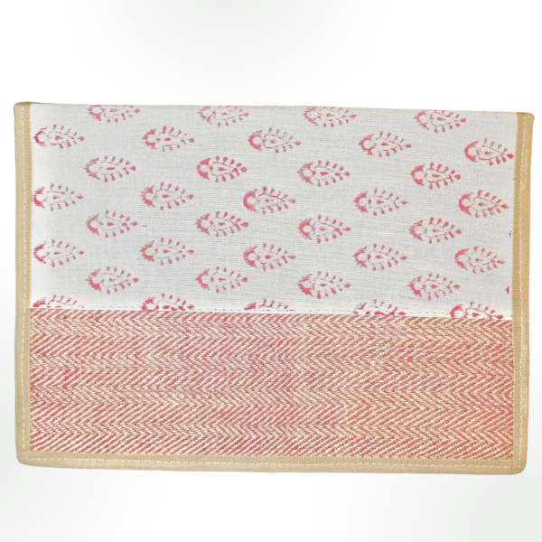 Ekobae Jute Handblock Print File Folder