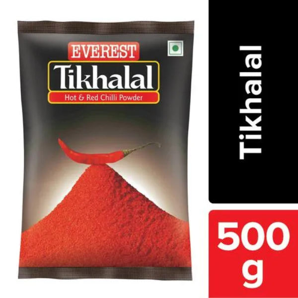 Everest Tikhalal Chilli Powder - 500 gms