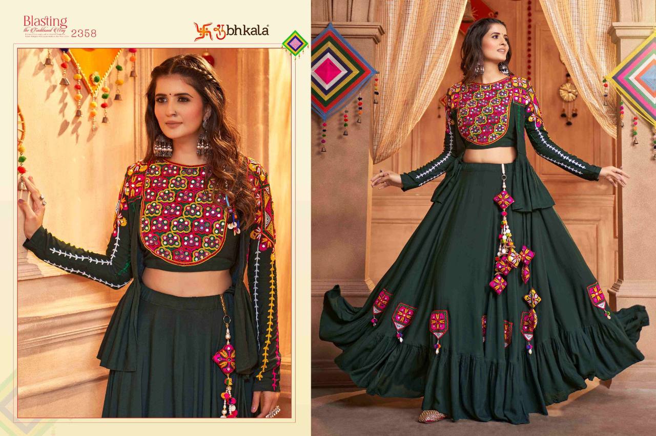 Exclusive Festival Wear Koti Style Navratri Collection Chaniya Choli Collection