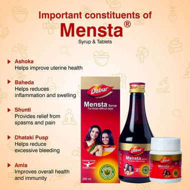 Dabur Mensta Syrup - 200 ml