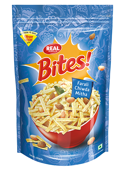 Real Bites Namkeen Farali Chiwda Mitha | 400 gms