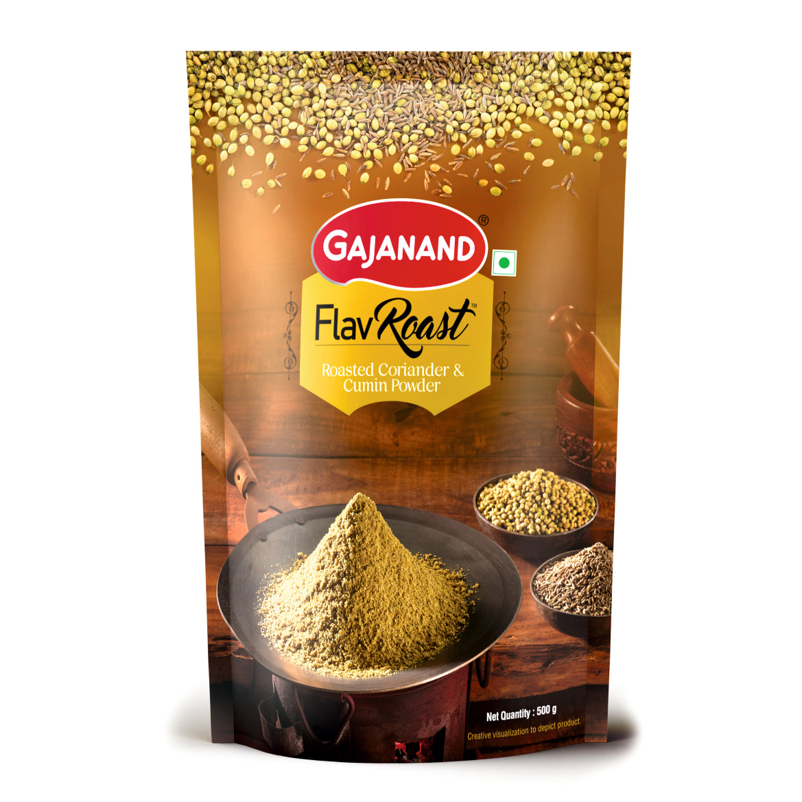 Gajanand Masala Flav-Coriander Cumin Powder 500 gms