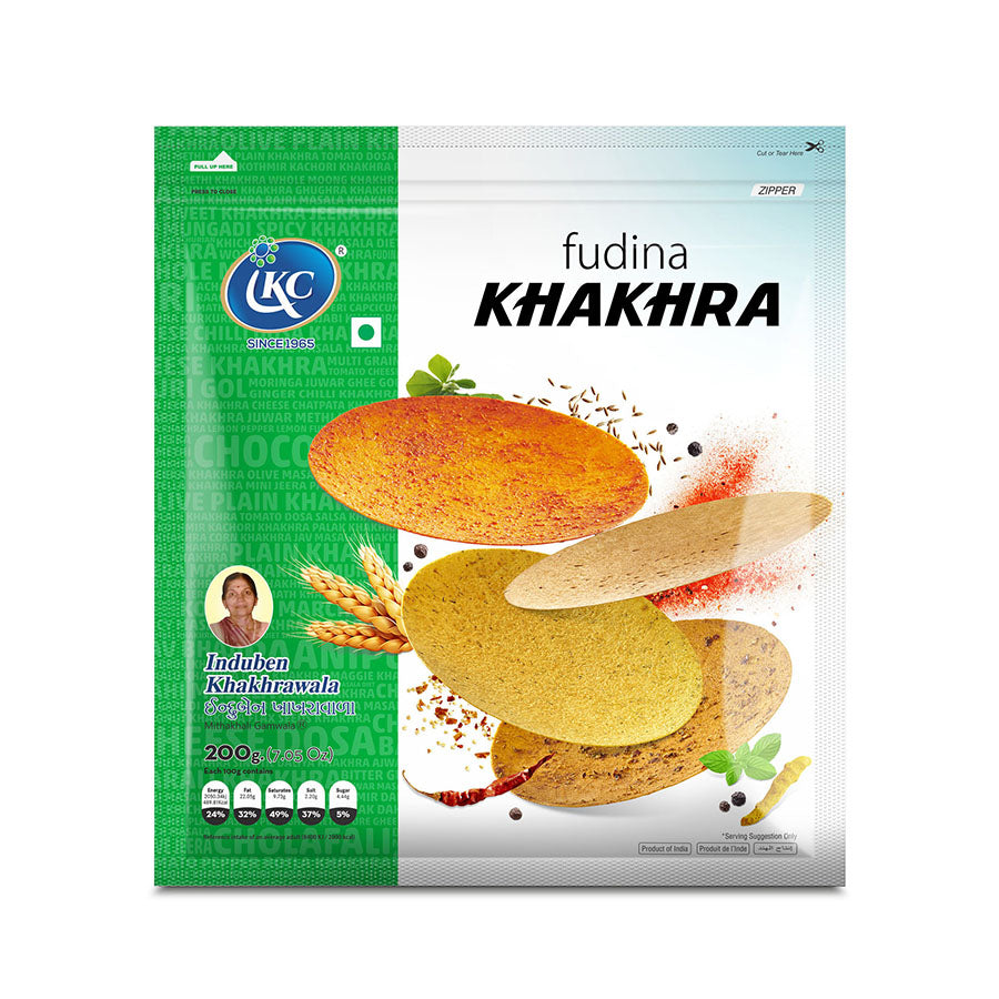 Induben Khakhrawala Fudina Khakhra 400 gms