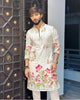 Meraki Ethnic White Pichwai Cow Kurta Pajama | Ready To Wear