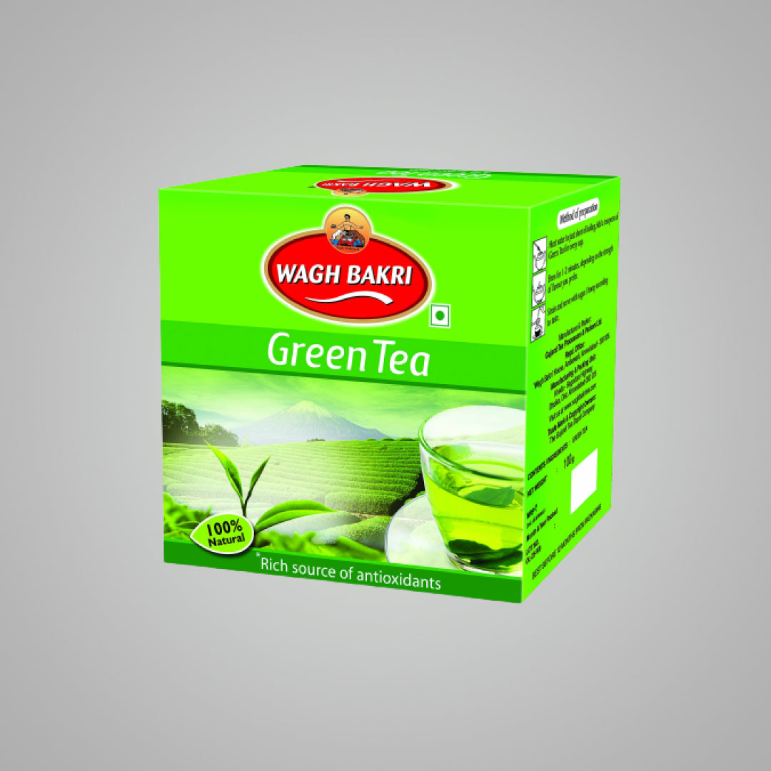 Ganesh Gruh Udyog Wagh Bakri Green Tea 100g