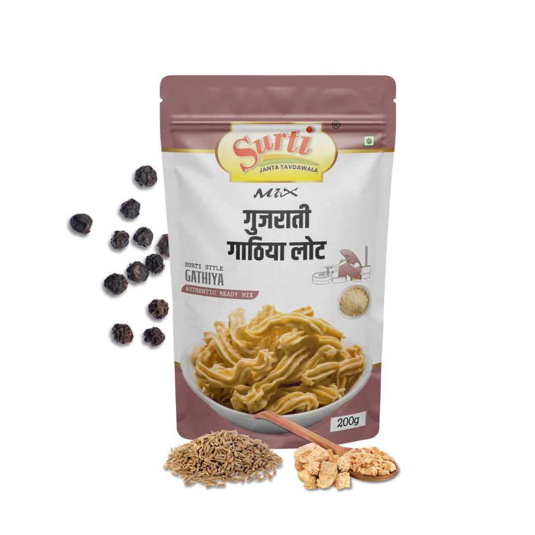 Surtimix Premium Soft Gujarati Gathiya Aata | Ready To Eat 500 gms