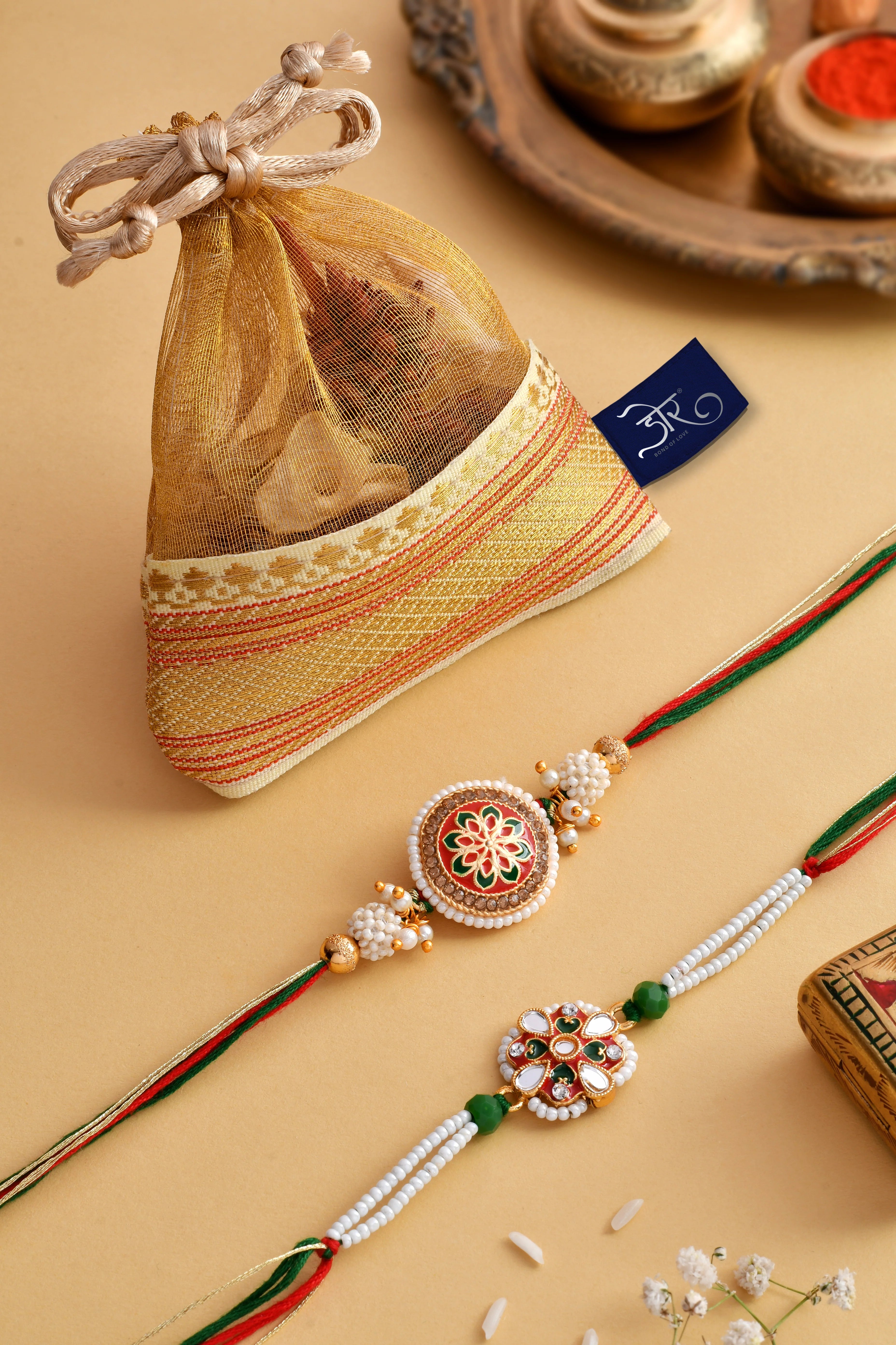 Kesar Sweets Golden Heritage Rakhi & Delight Collection
