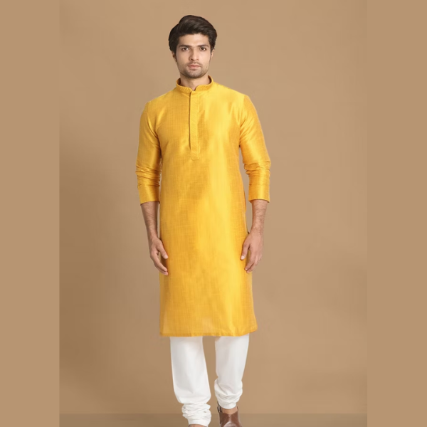 Manyawar Solid Kurta Set