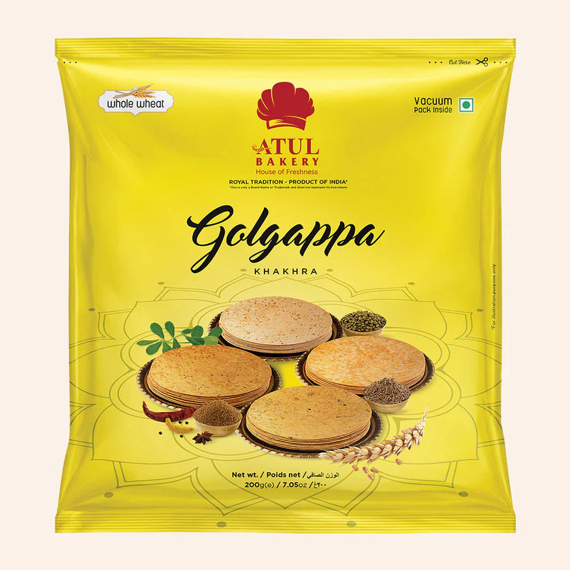 Atul Bakery Golgappa Khakhra | 200 gms