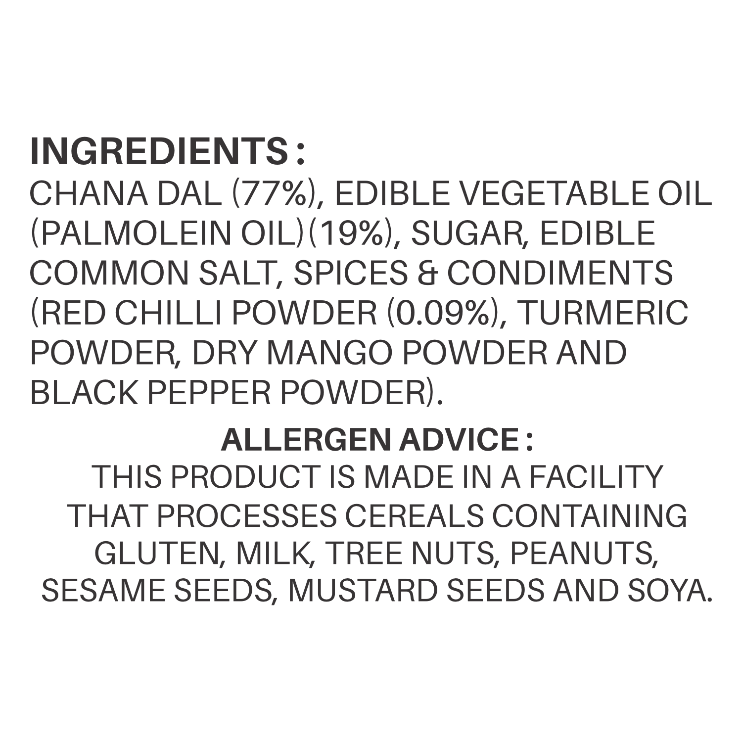 Gopal Namkeen Chana Dal Namkeen  - 250 gms