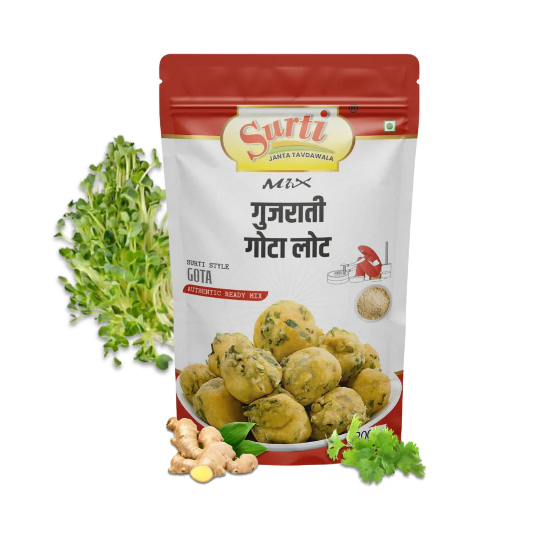 Surtimix Gujarati Gota Aata | Ready To Eat 500 gms