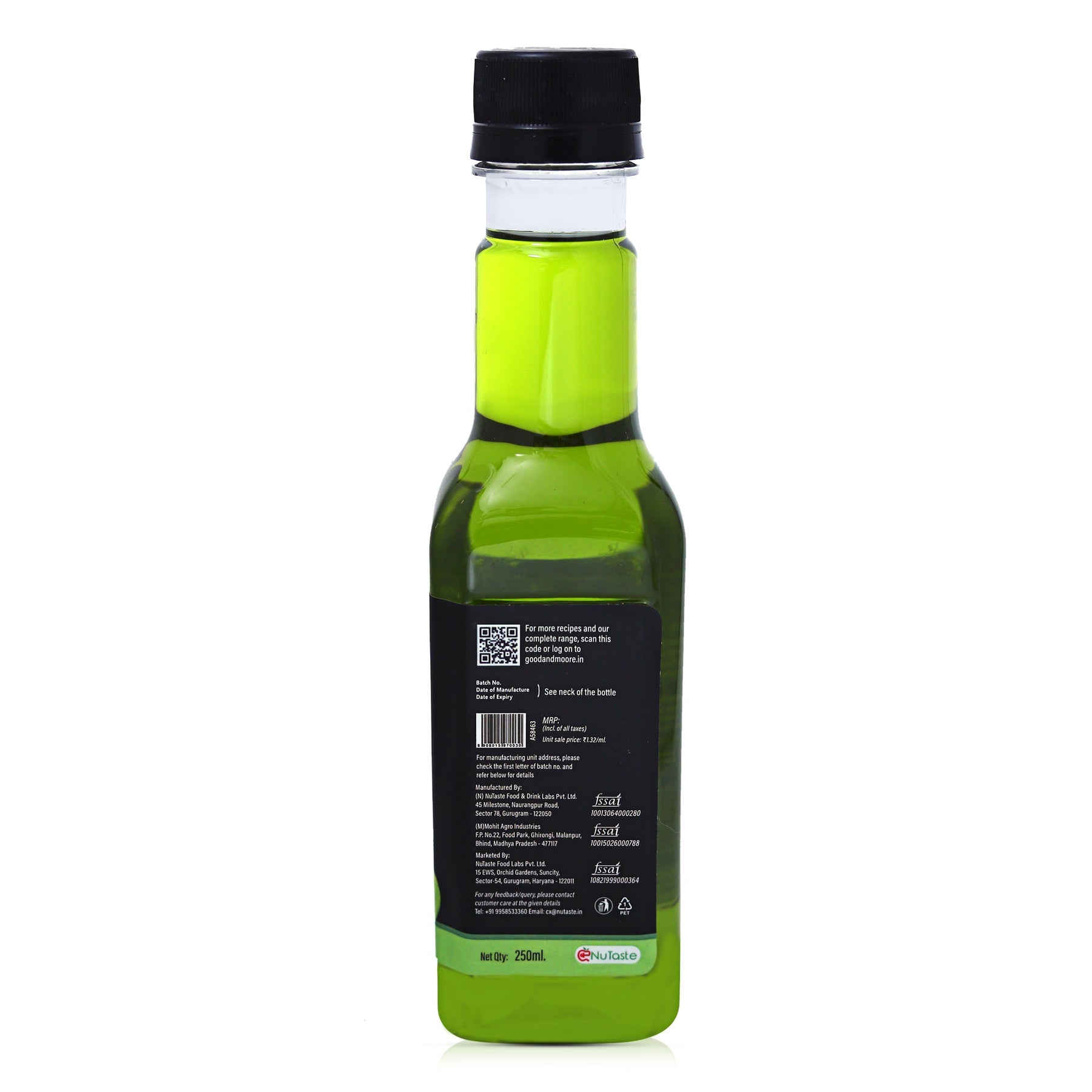 Good & Moore  Green Apple Syrup | 250 ML | 750 ML