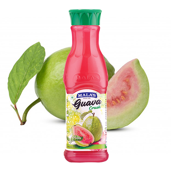 Guava Crush 750ml PET Bottle