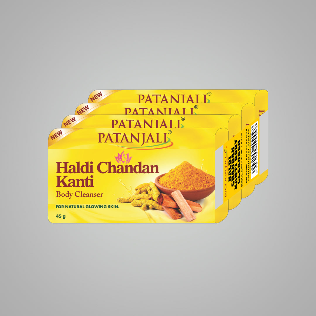 Haldi Chandan Kanti Body Cleanser(4x1) 180gm