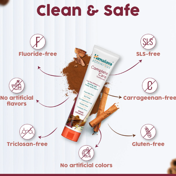 Himalaya botanique Complete Care Toothpaste (Simply Cinnamon)