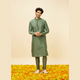 Manyawar Solid Kurta Pajama