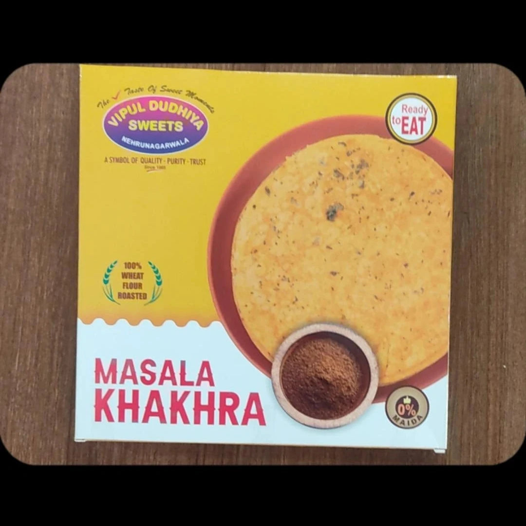 Vipul Dudhiya Masala Khakhra