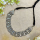 Rag Oxidized Choker Necklace | Festive Navratri Jewellery