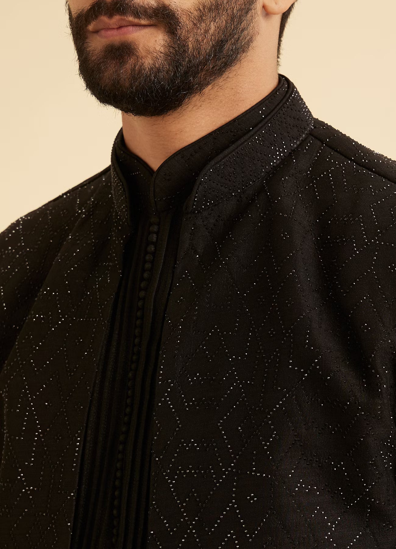 Manyavar Black Exquisiteness Indo Western | Ready To Wear