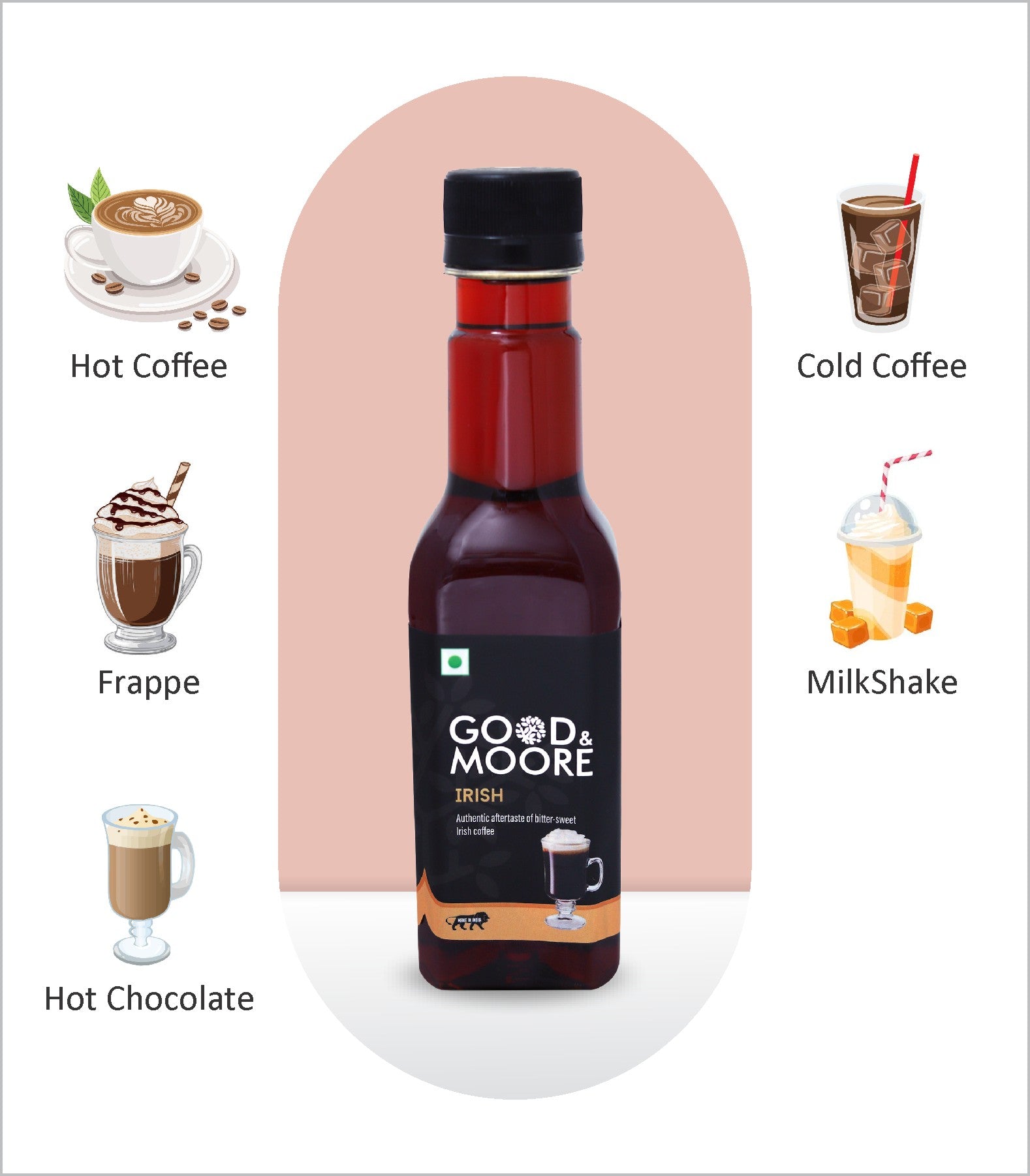 Good & Moore  Irish Syrup | 250 ML | 750 ML