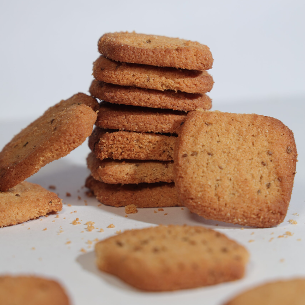 Ishwarji Gajak Wale Aata Ajwain Biscuit