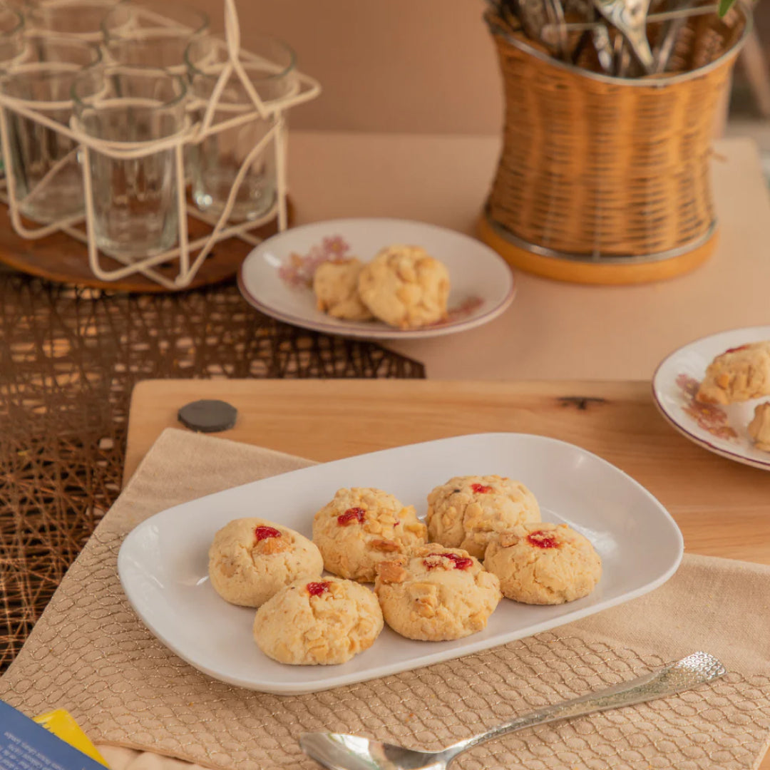 Jagdish Farshan Cashew Cherry Cookies