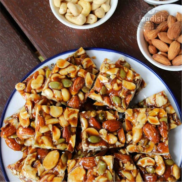 Jagdish Farshan Dry Fruit Chikki (Sugar Free)