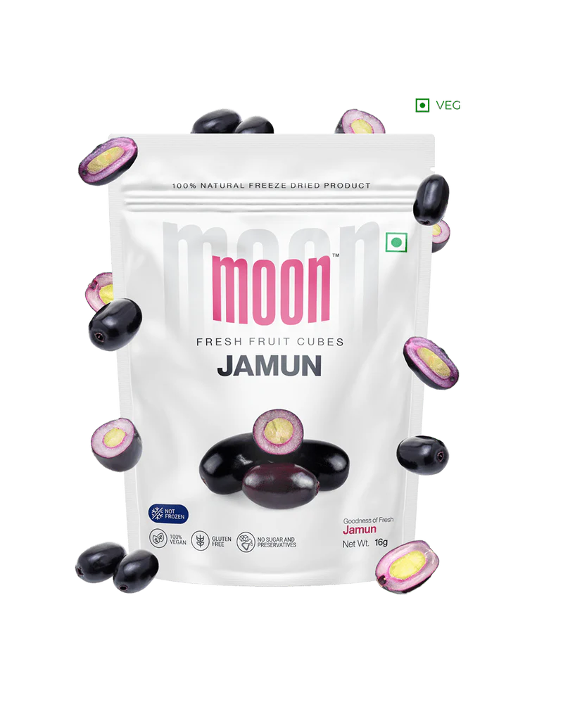 Moon Freeze Dried Jamun Cubes | 16 gms