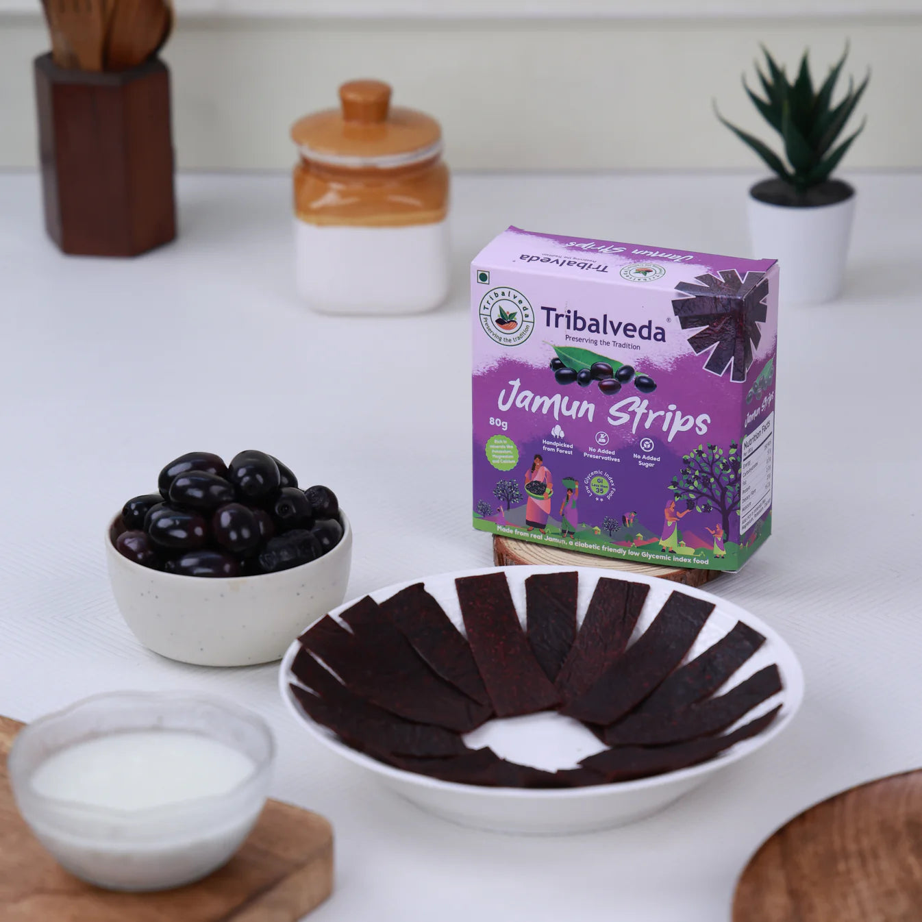 TribalVeda Jamun Strips – 160 gms
