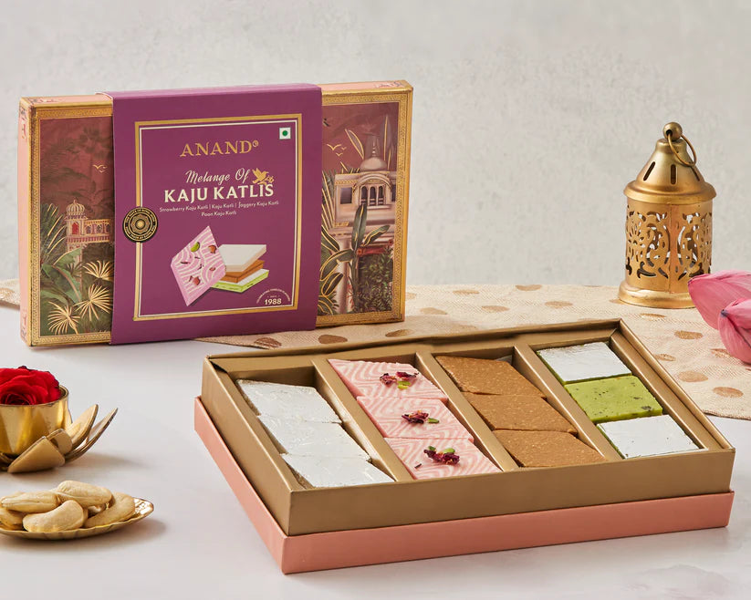 Anand Sweets & Savouries Melange Of Kaju Katli | 500 gms