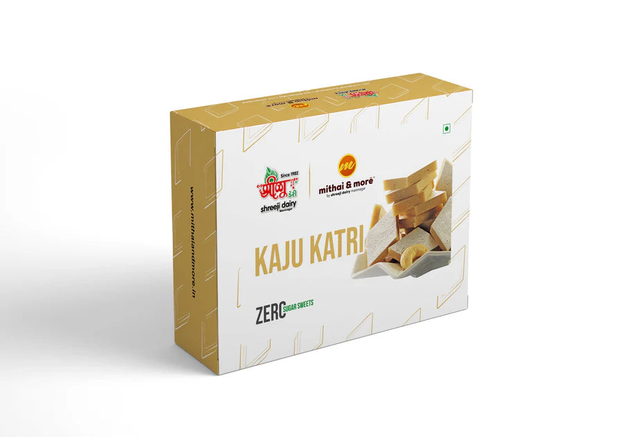 Mithai & More Sugar Free Kaju Katli 400 gms - India shopping