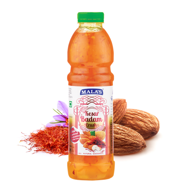 Kesar Badam Crush 750ml PET Bottle