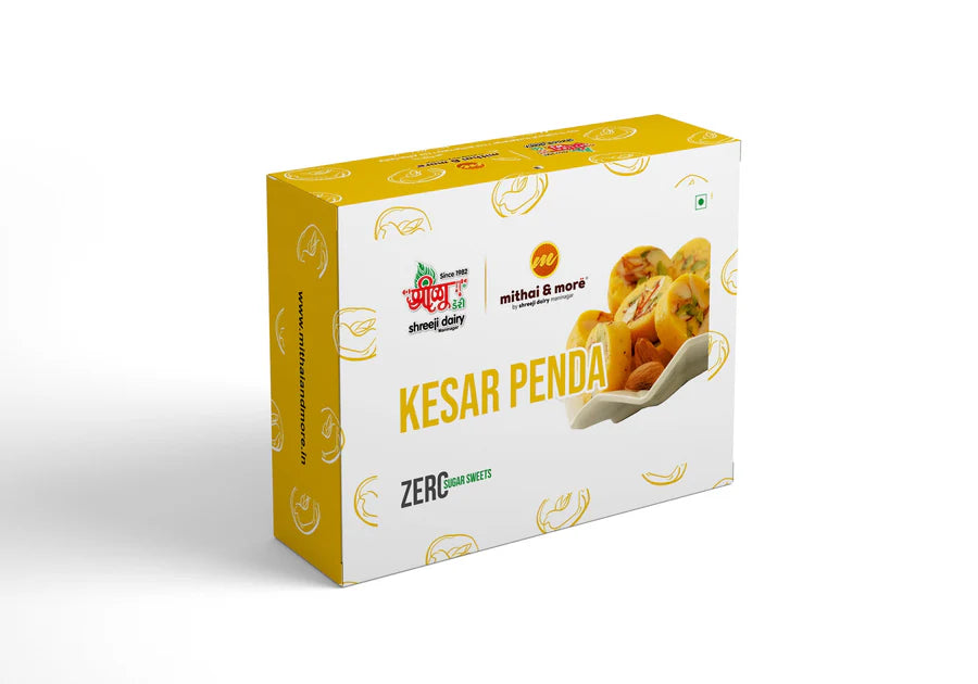 Mithai & More Sugar Free Kesar Penda 400 gms - India shopping