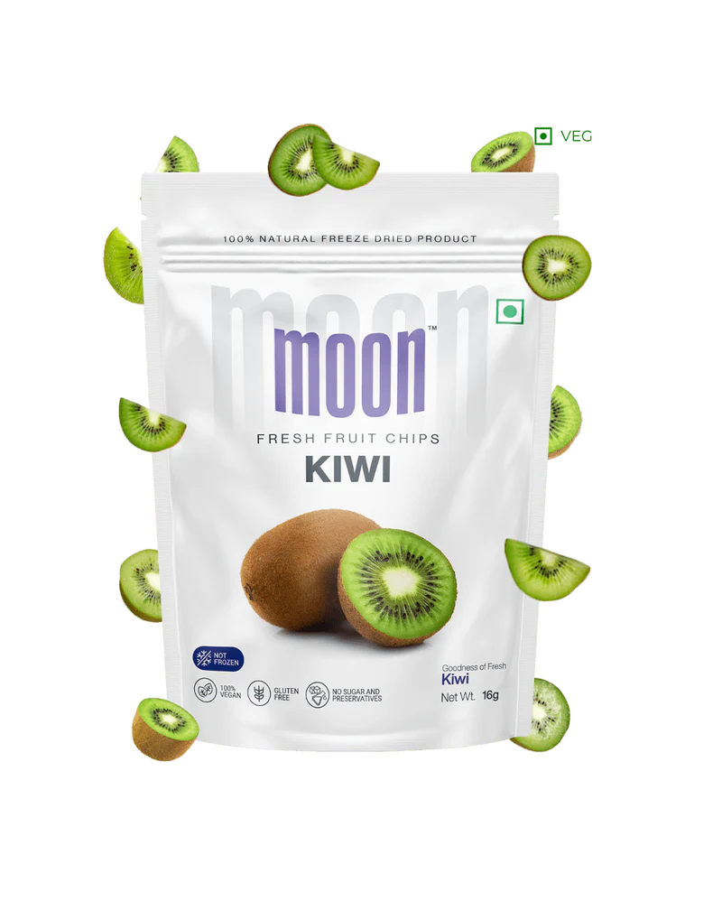 Moon Freeze Dried Kiwi Chips | 16 gms