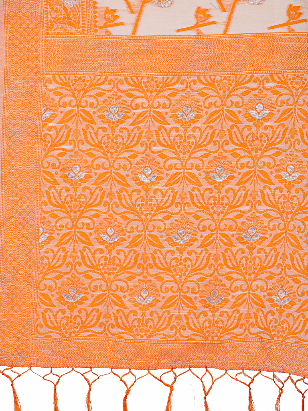 Kora Kriti: Raw Elegance Linen Cotton Classic Saree Collection| Ready To Wear                     SKU-ASCOT2001 to 06