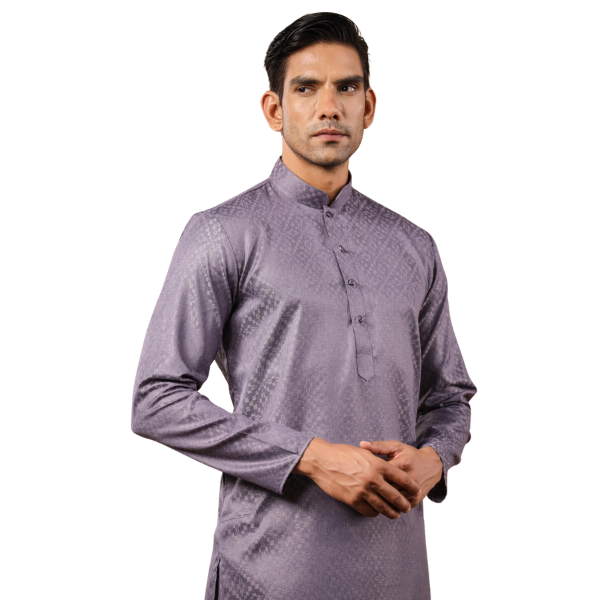 Kurta Pajama For Men | Grey Color