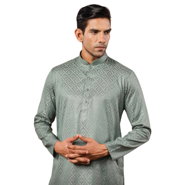 Kurta Pajama For Men | Pista Color