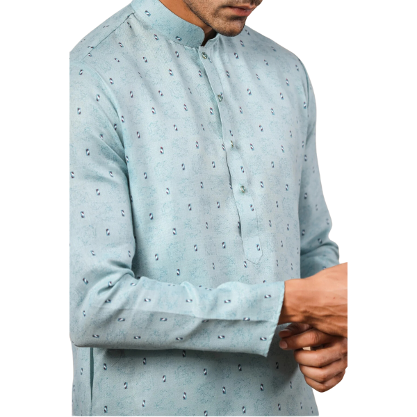 Kurta Pajama For Men | Sky Blue