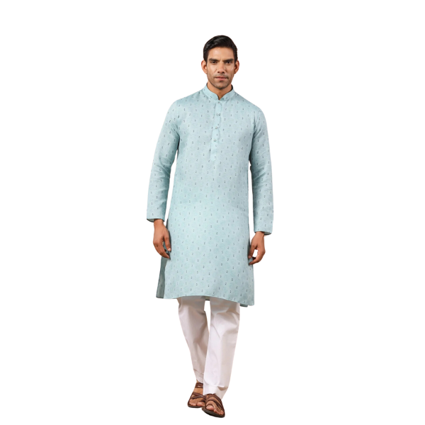 Kurta Pajama For Men | Sky Blue