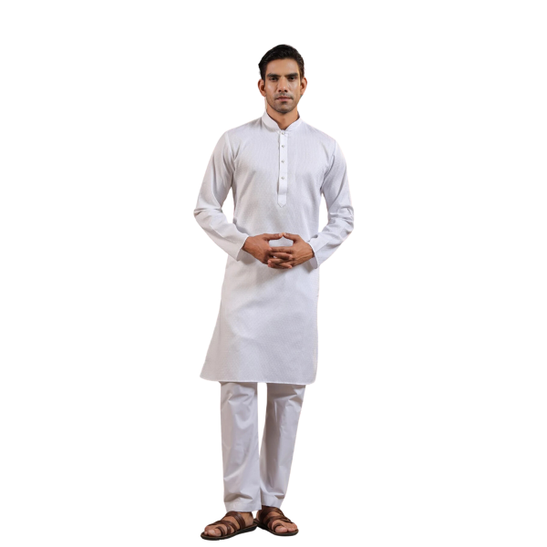 Kurta Pajama For Men | White Color