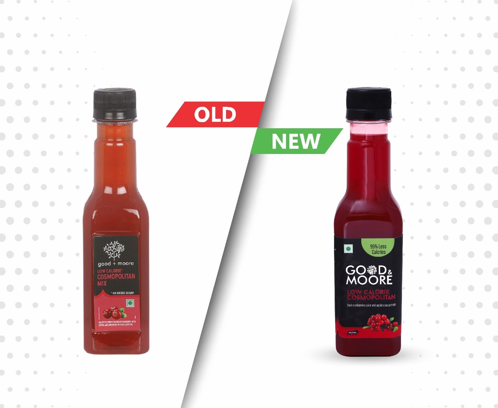 Good & Moore Low calorie Cosmopolitan Syrup |250 ML | 750 ML