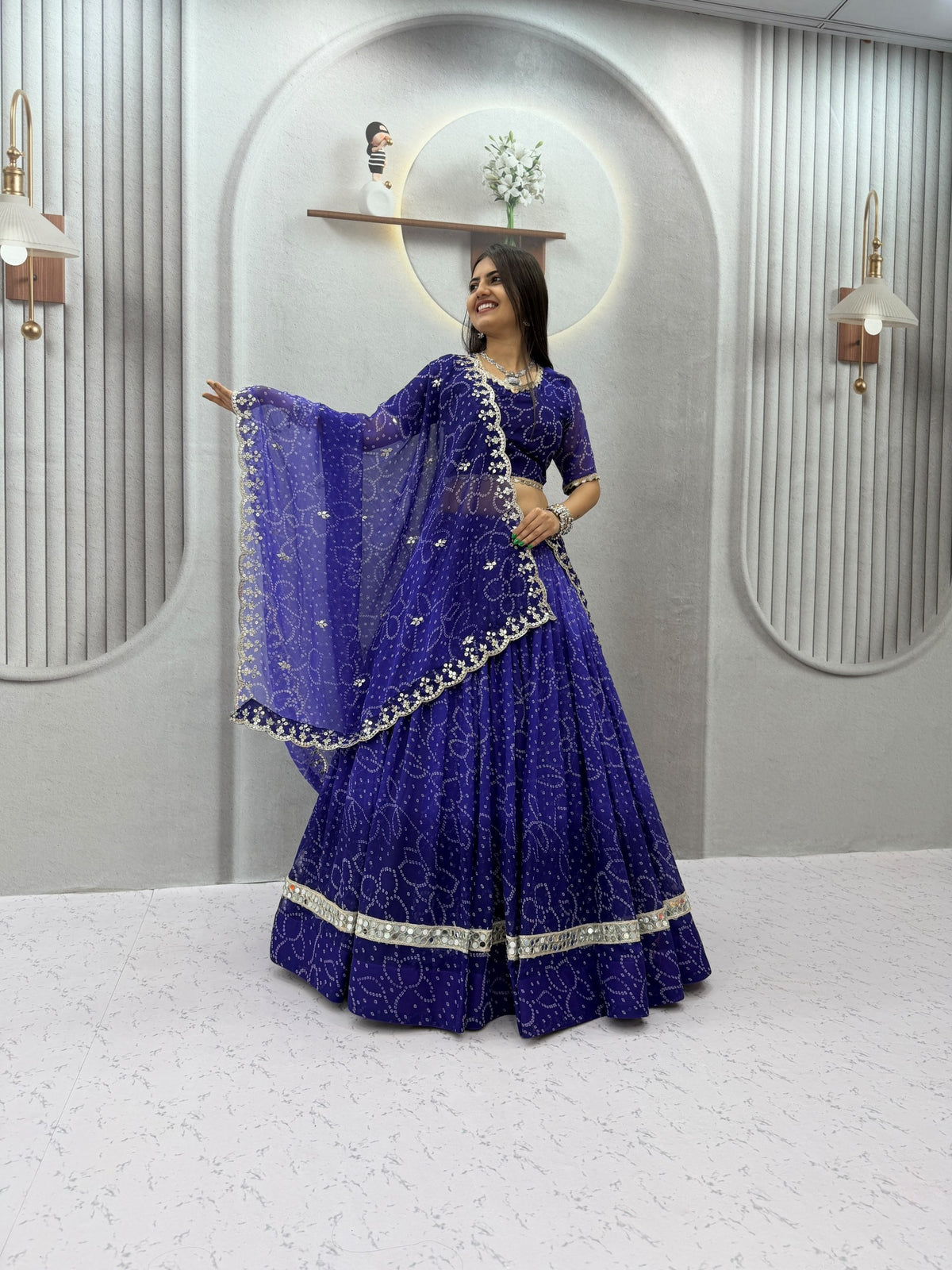 Navratri Lehenga Choli for Women | Ready to Wear Festive Chaniya Choli | Multiple Colours