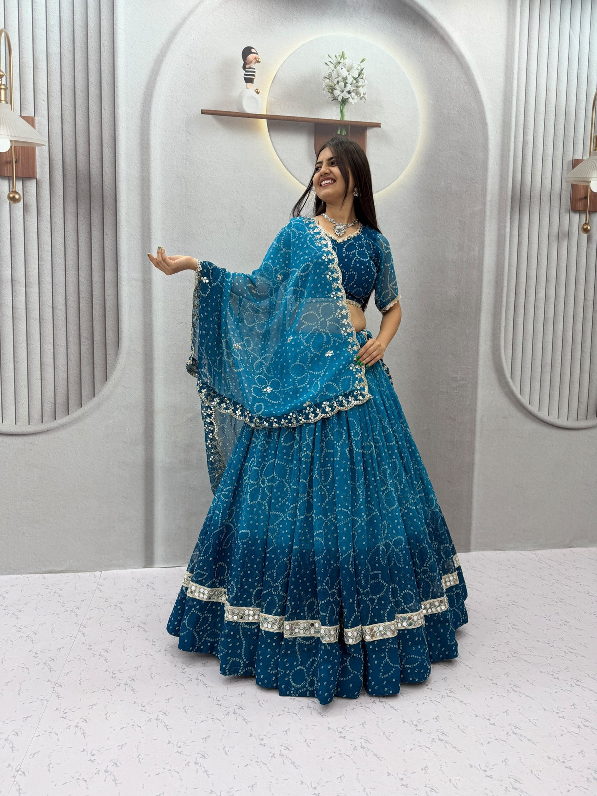 Navratri Lehenga Choli for Women | Ready to Wear Festive Chaniya Choli | Multiple Colours